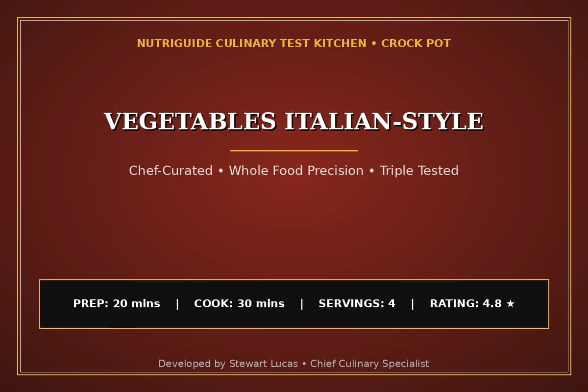 Vegetables Italian-Style