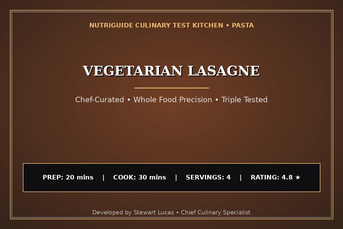 Vegetarian Lasagne