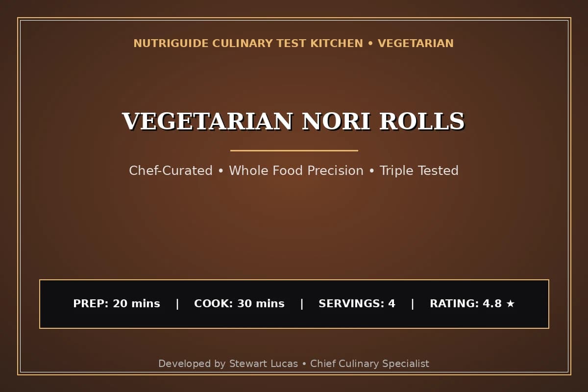 Vegetarian Nori Rolls