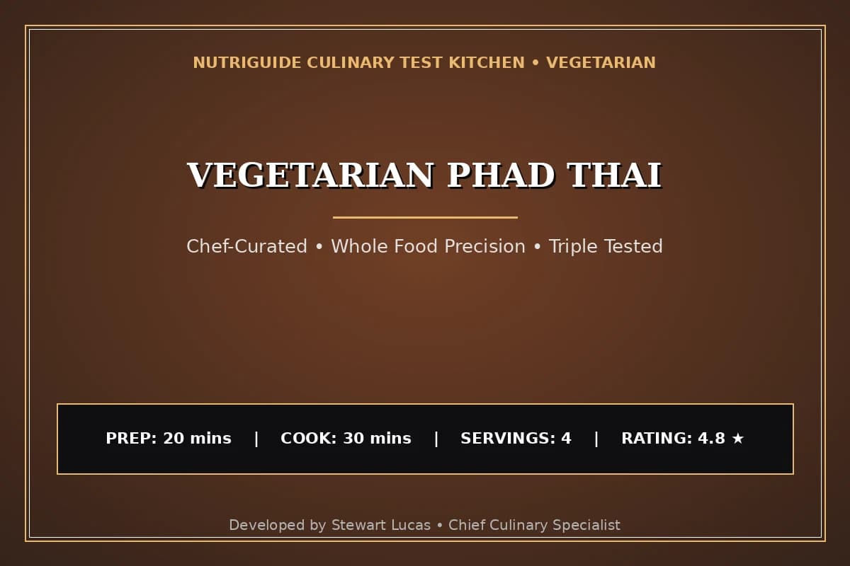 Vegetarian Phad Thai