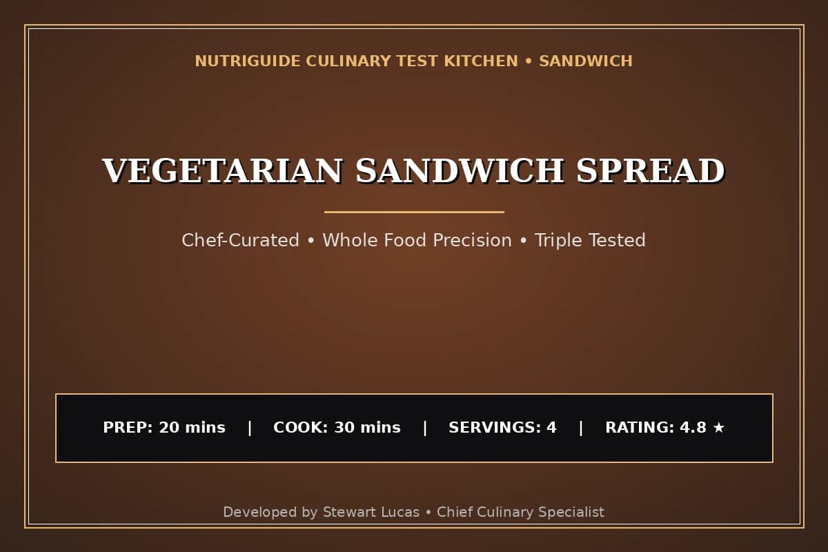 Vegetarian Sandwich Spread
