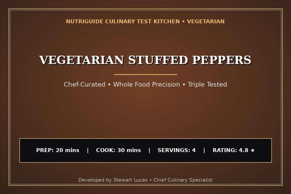 Vegetarian Stuffed Peppers