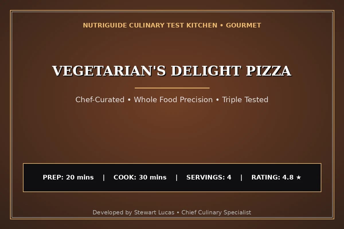 Vegetarian'S Delight Pizza