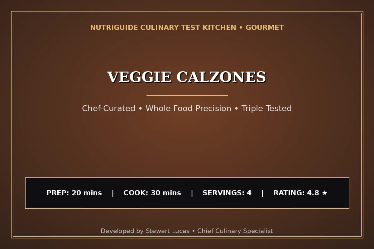Veggie Calzones