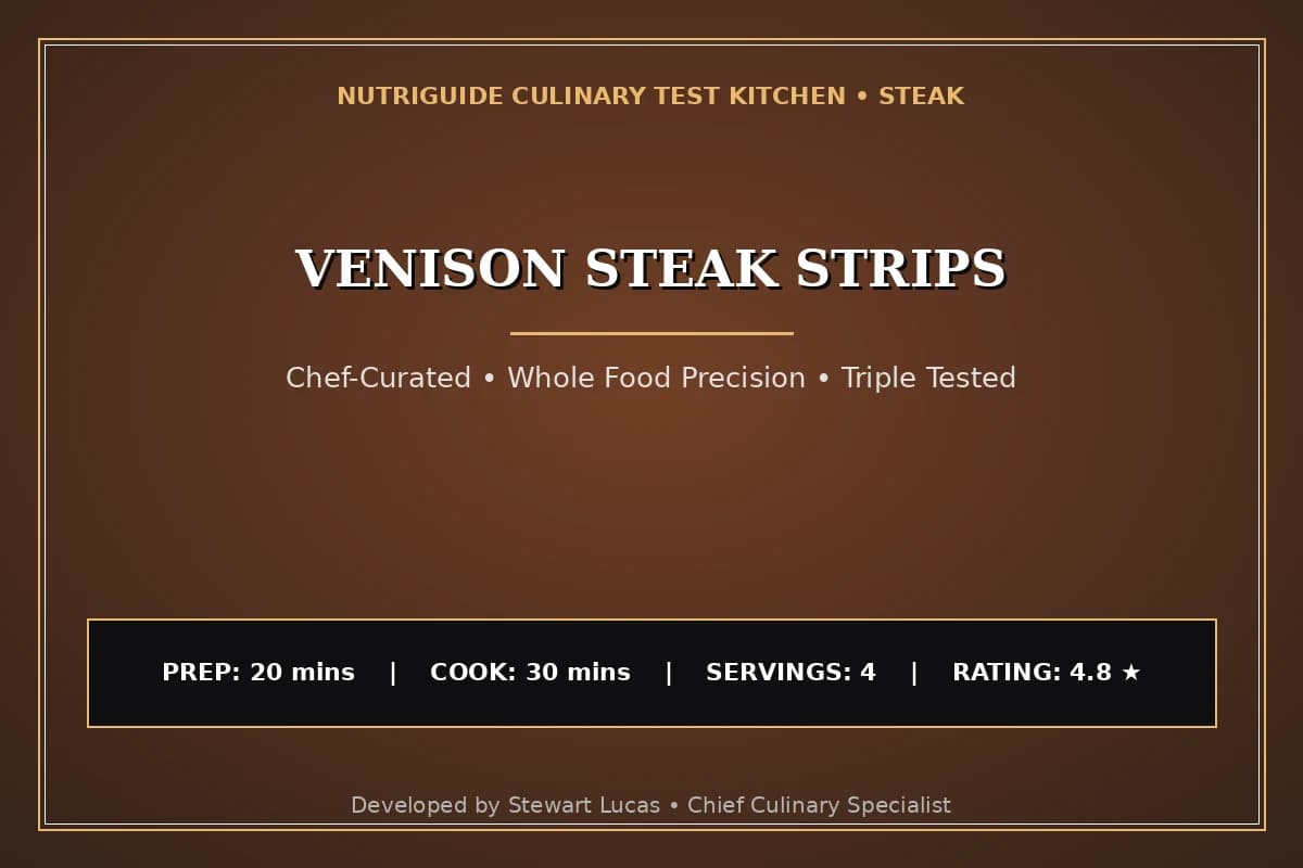 Venison Steak Strips