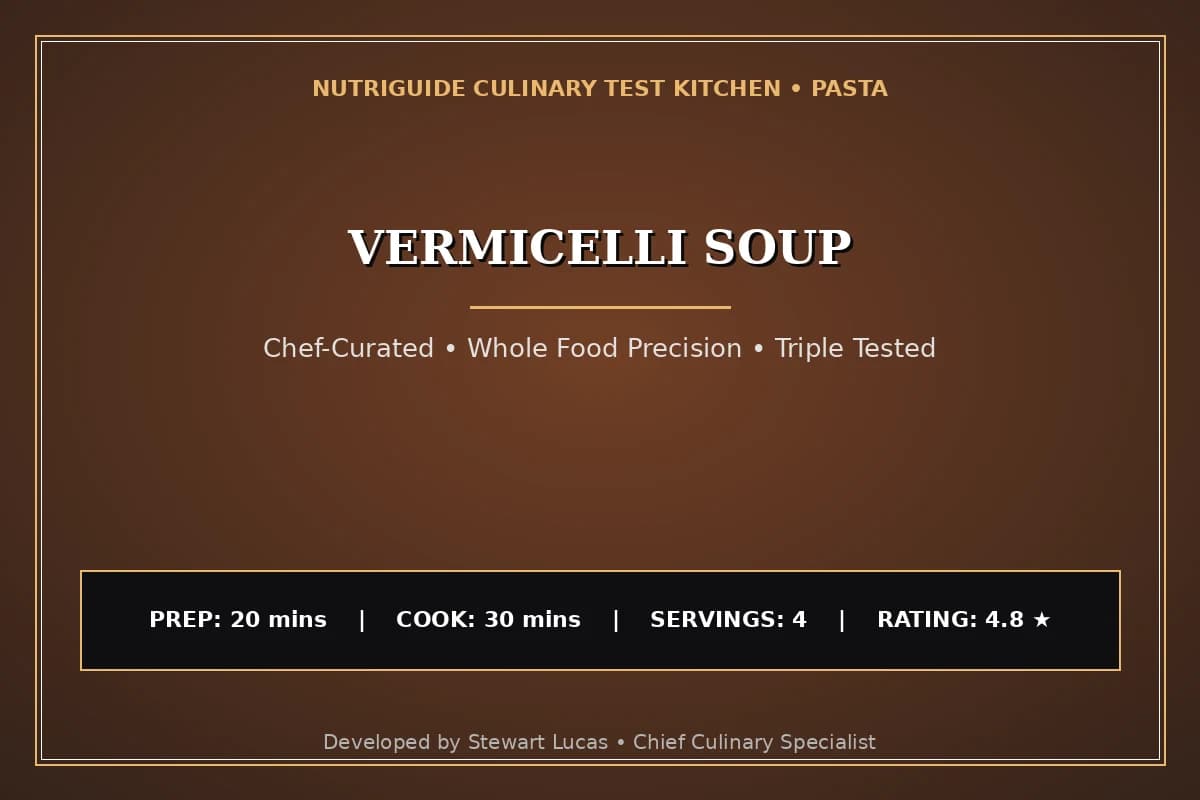 Vermicelli Soup