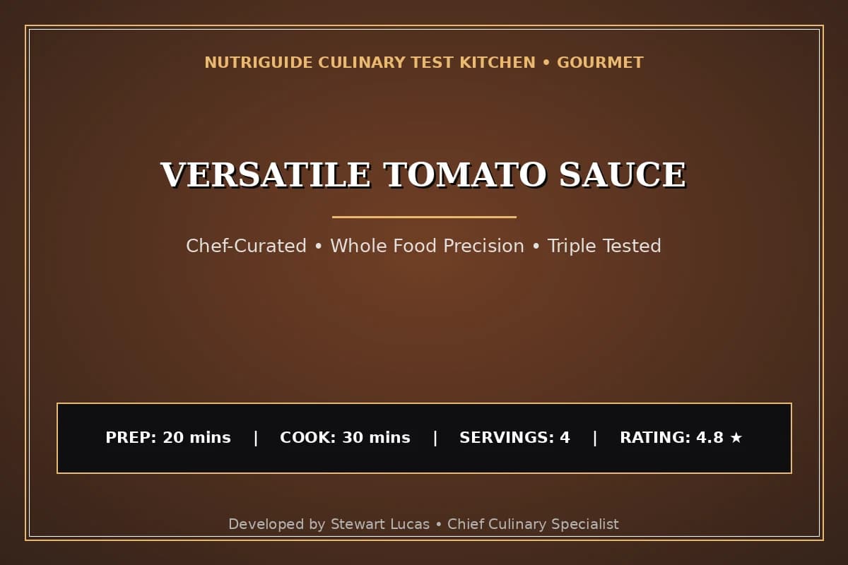 Versatile Tomato Sauce