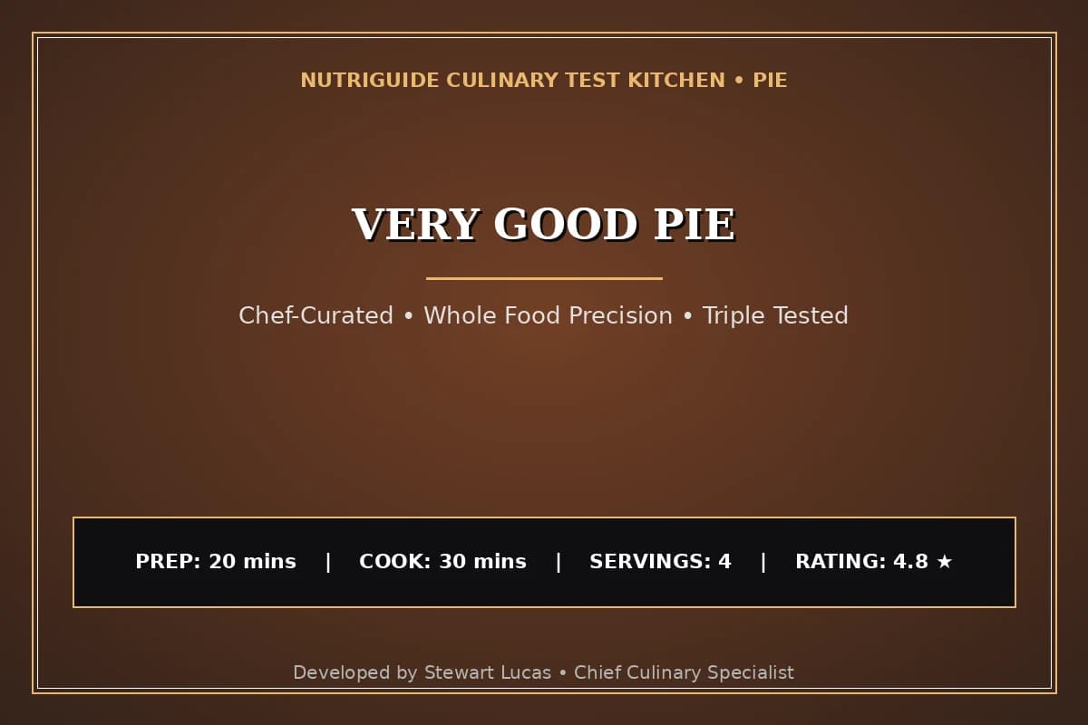 Very Good Pie