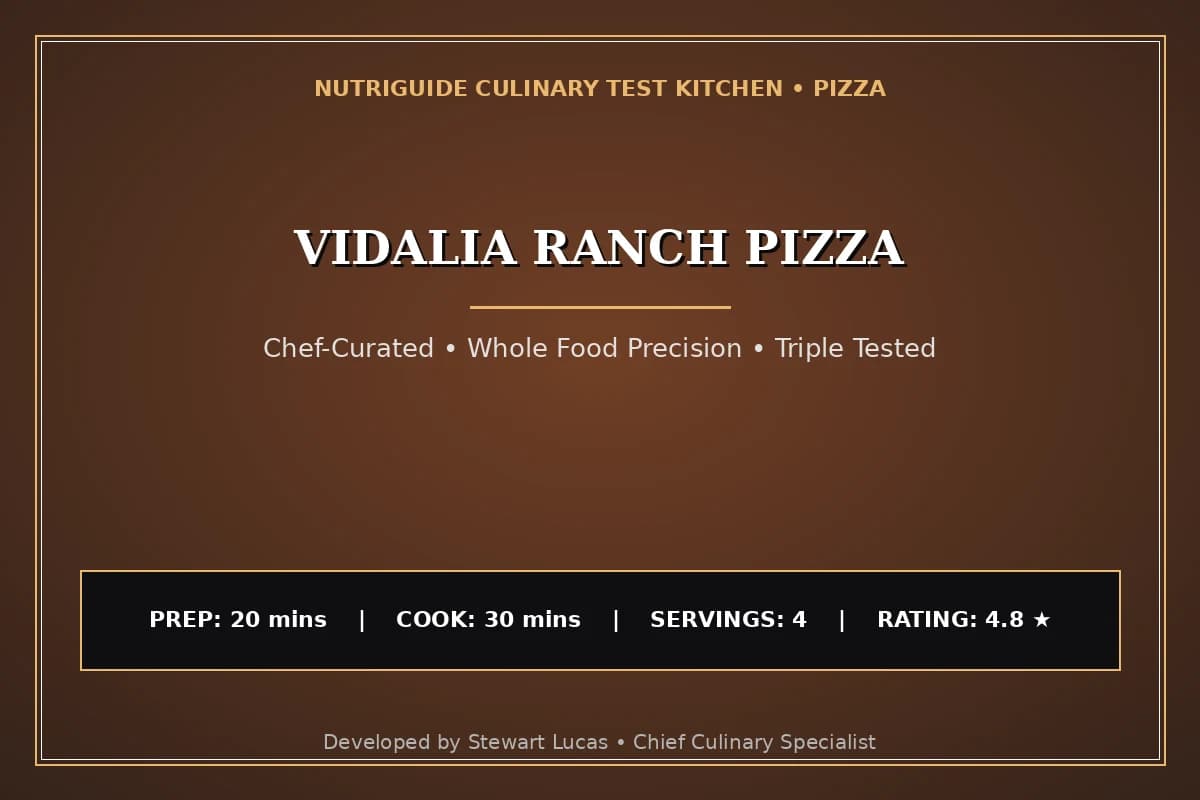 Vidalia Ranch Pizza