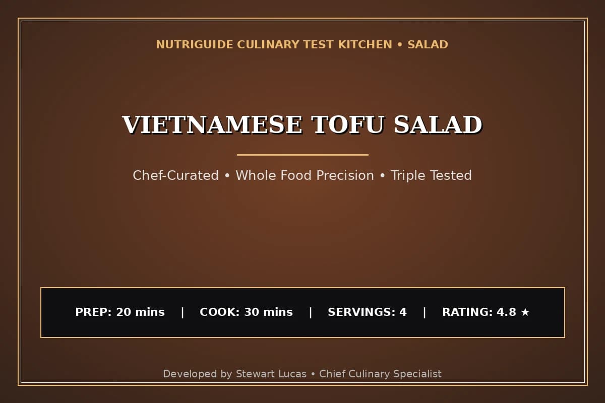 Vietnamese Tofu Salad