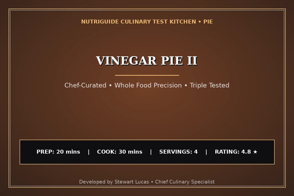 Vinegar Pie Ii