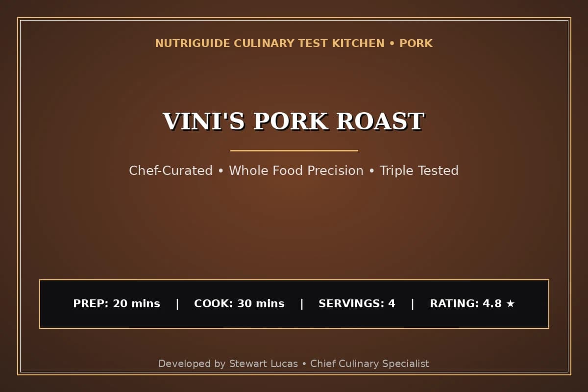 Vini'S Pork Roast