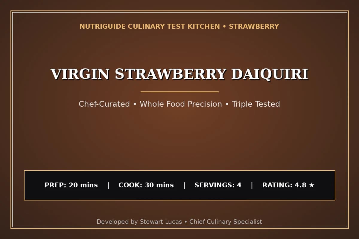 Virgin Strawberry Daiquiri