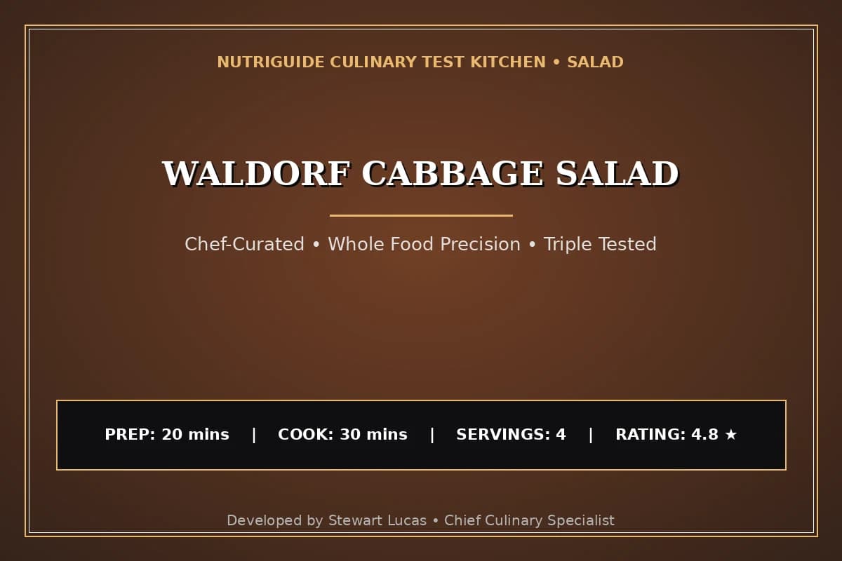Waldorf Cabbage Salad