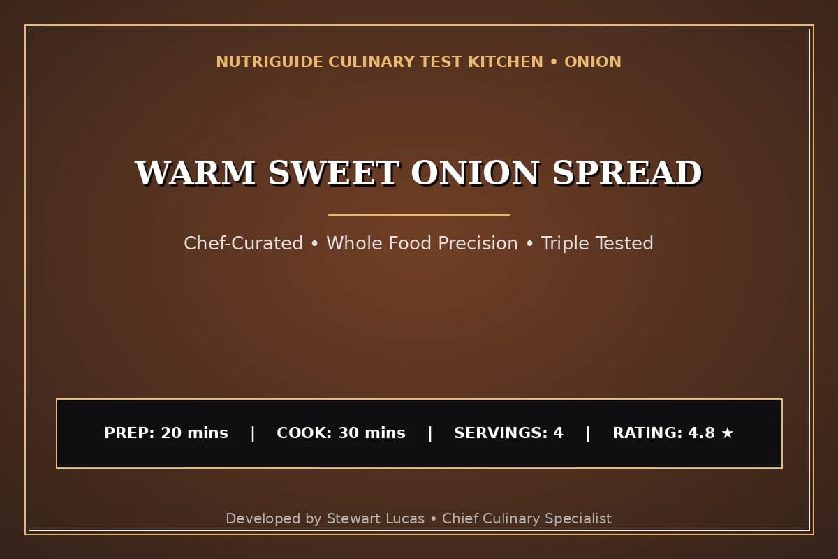 Warm Sweet Onion Spread