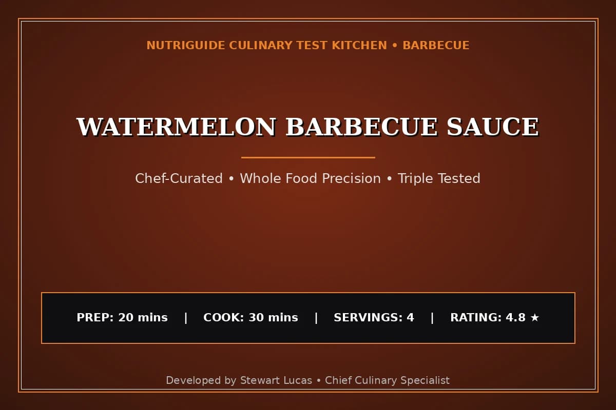 Watermelon Barbecue Sauce