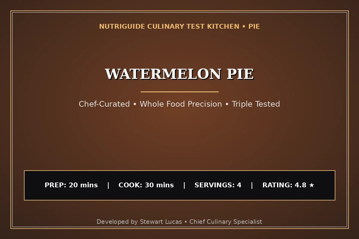 Watermelon Pie