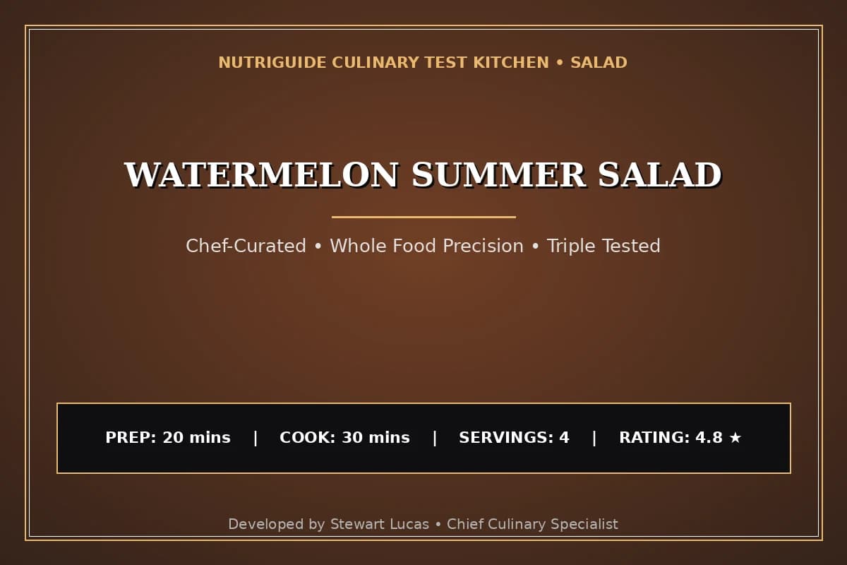 Watermelon Summer Salad