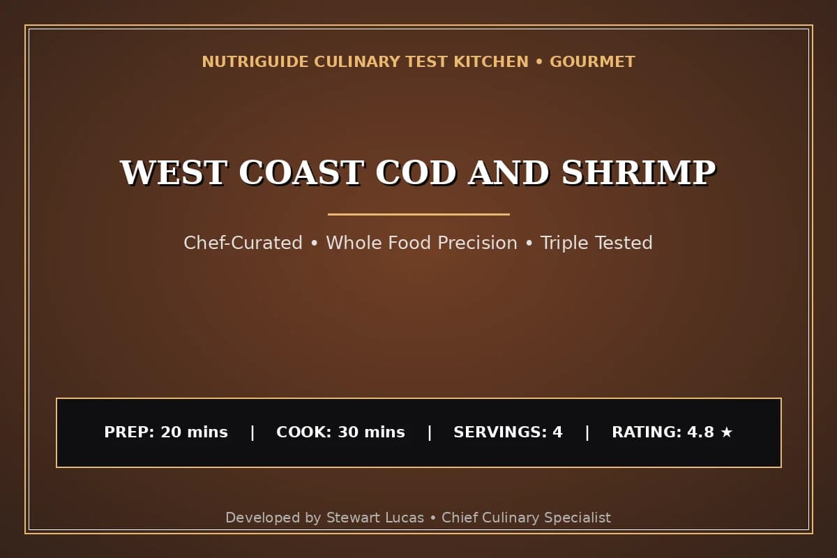 West Coast Cod And Shrimp