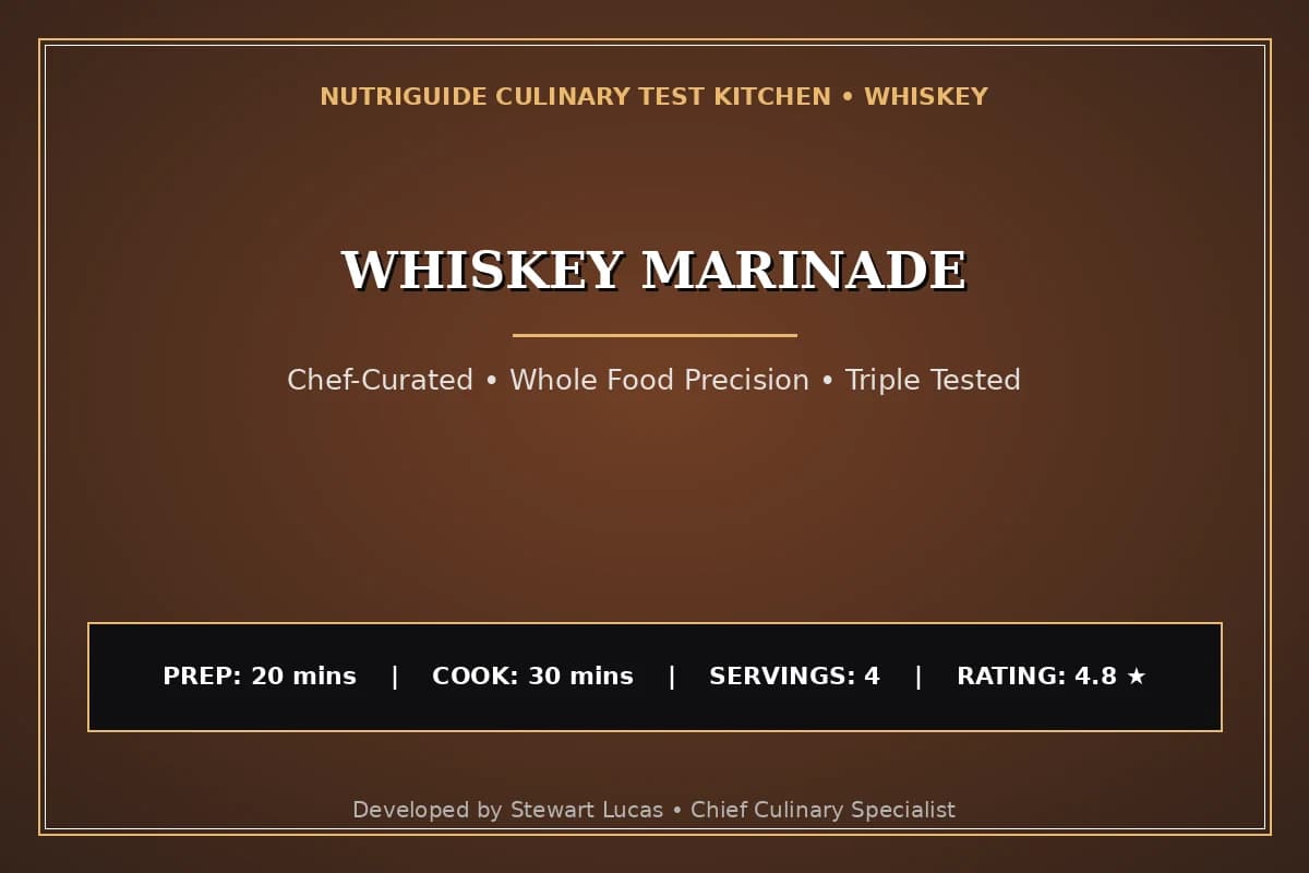 Whiskey Marinade