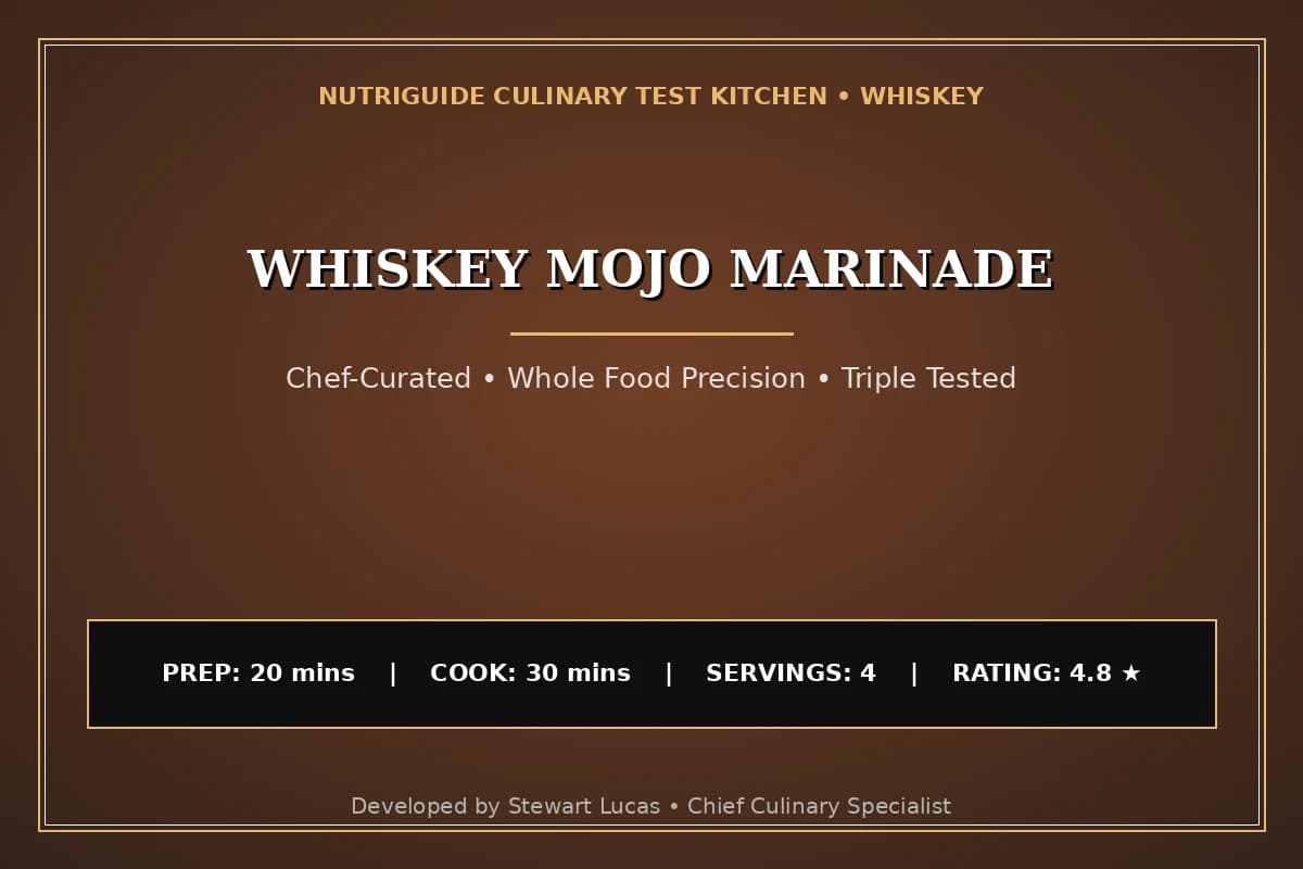 Whiskey Mojo Marinade