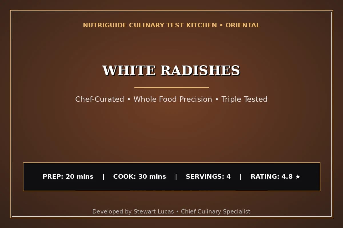 White Radishes