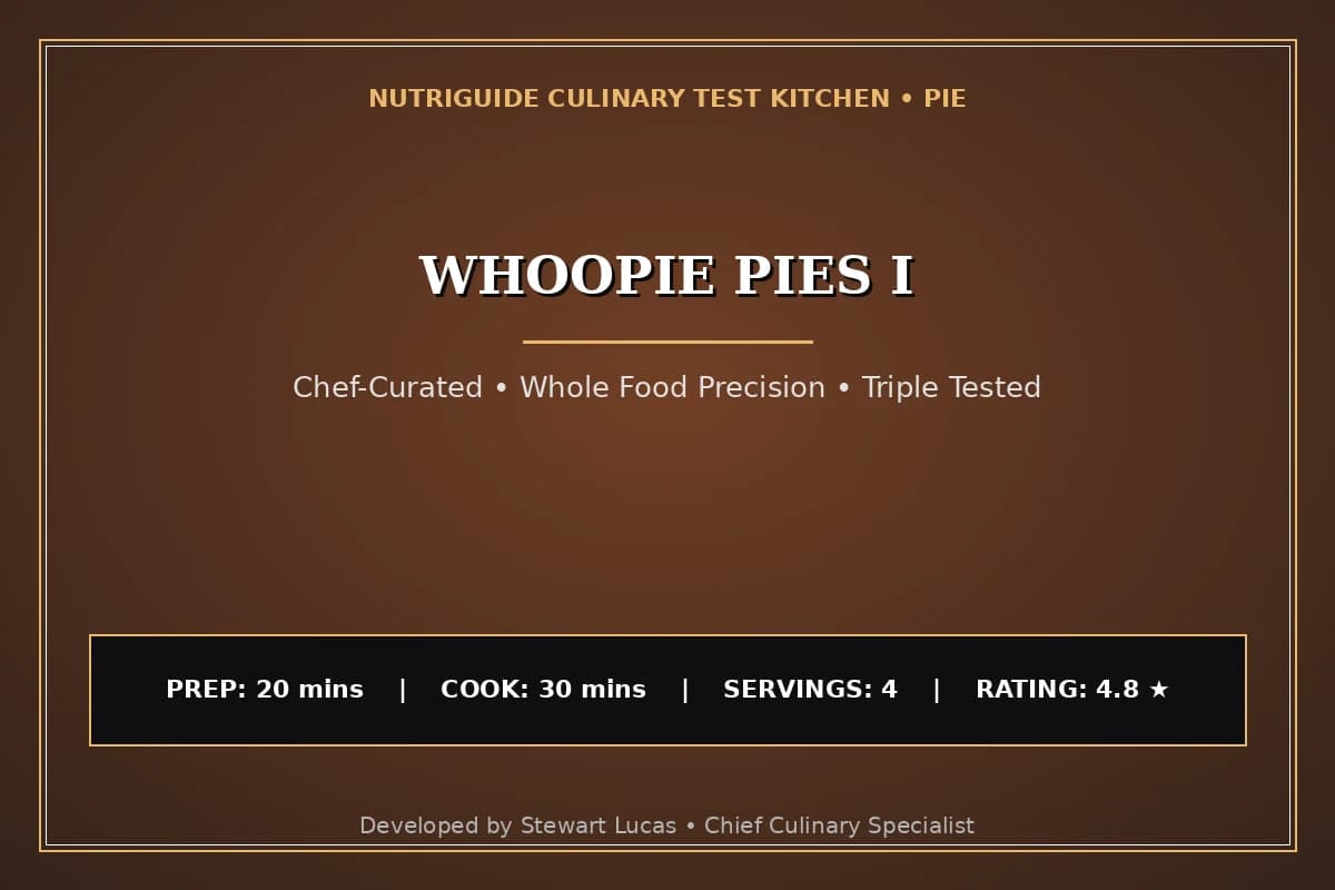 Whoopie Pies I