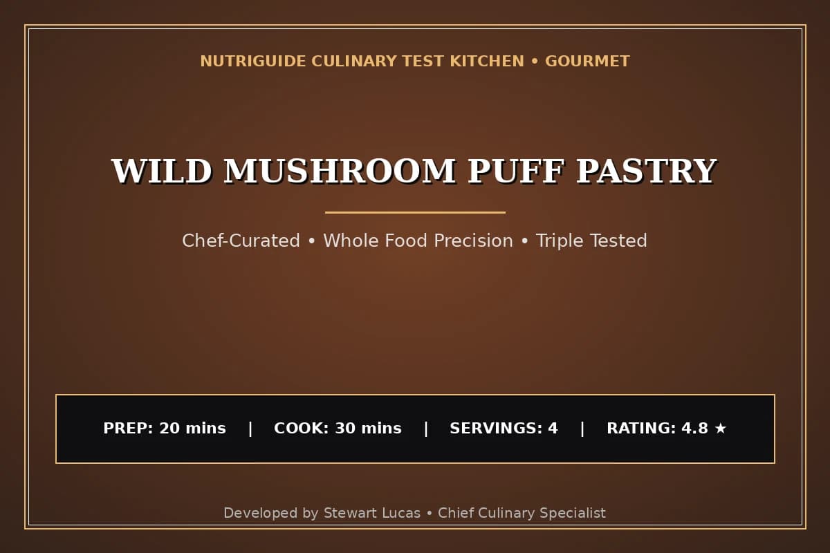 Wild Mushroom Puff Pastry