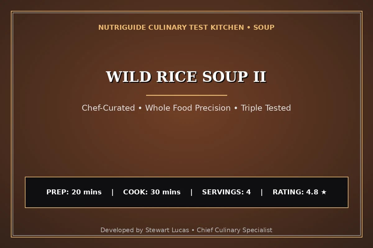 Wild Rice Soup Ii