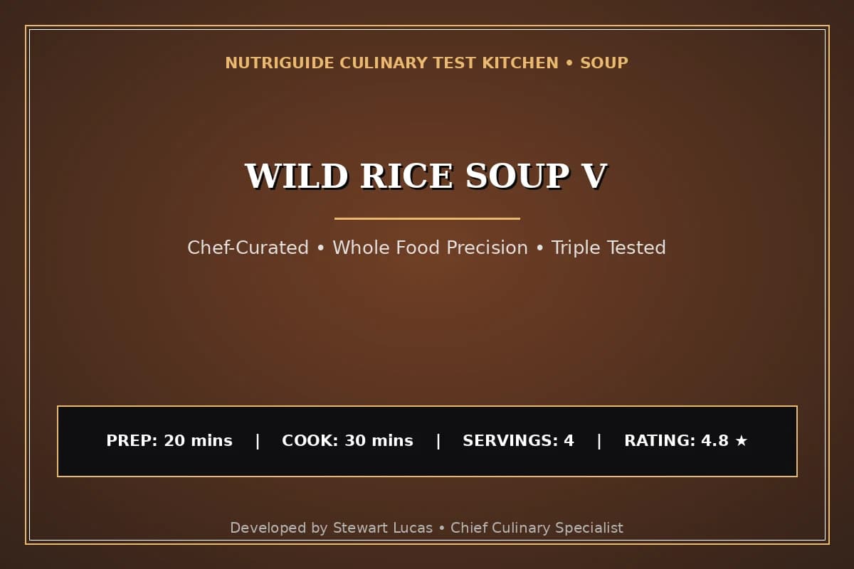 Wild Rice Soup V