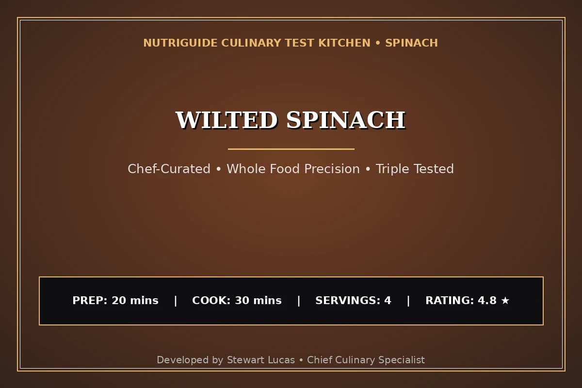 Wilted Spinach