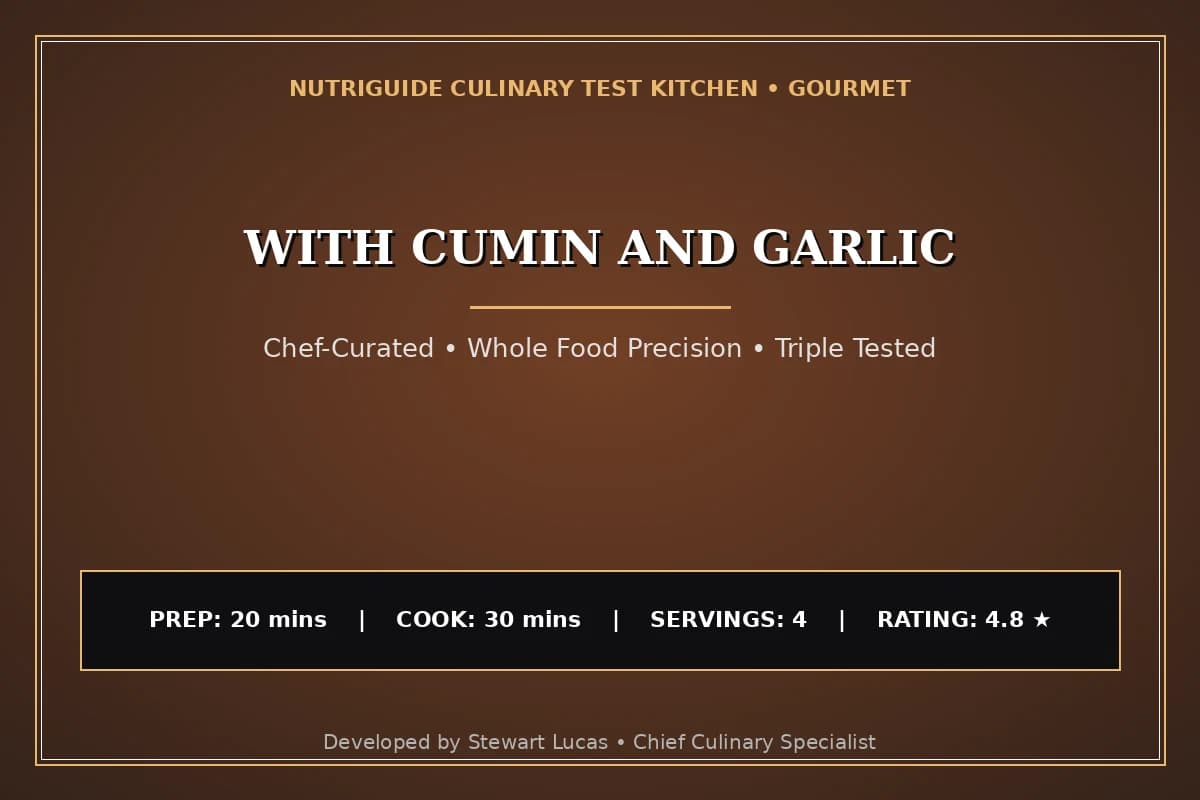 With Cumin And Garlic