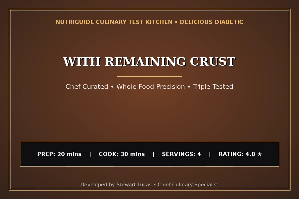 With Remaining Crust