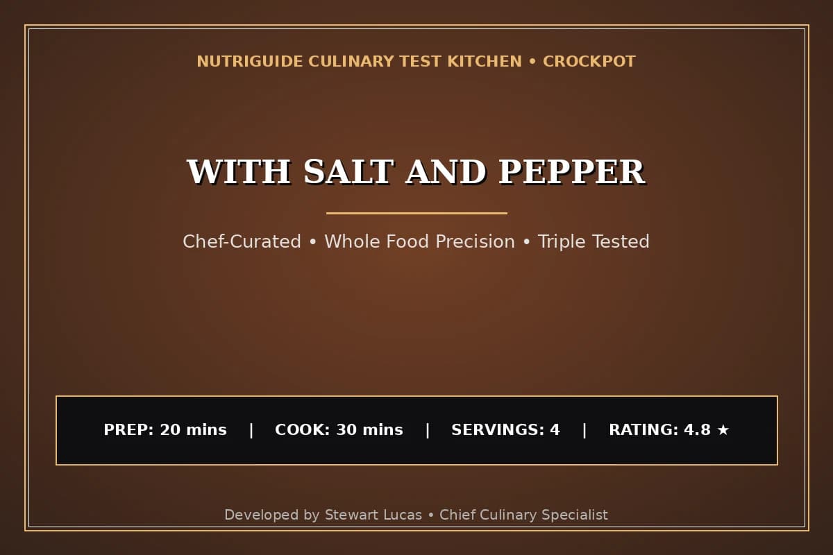 With Salt And Pepper