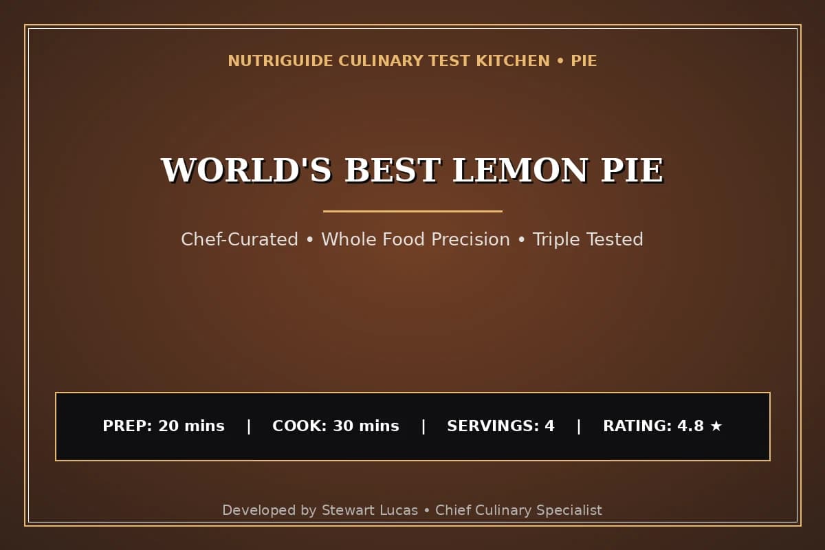World'S Best Lemon Pie