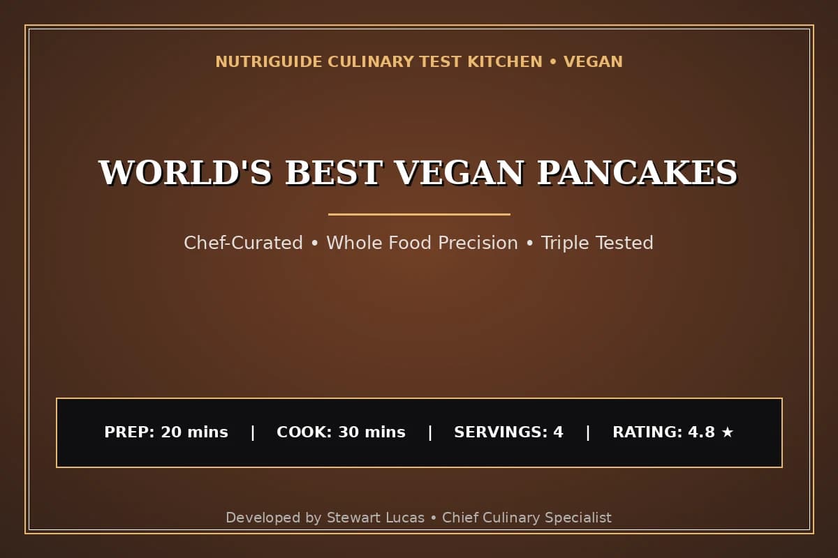 World'S Best Vegan Pancakes