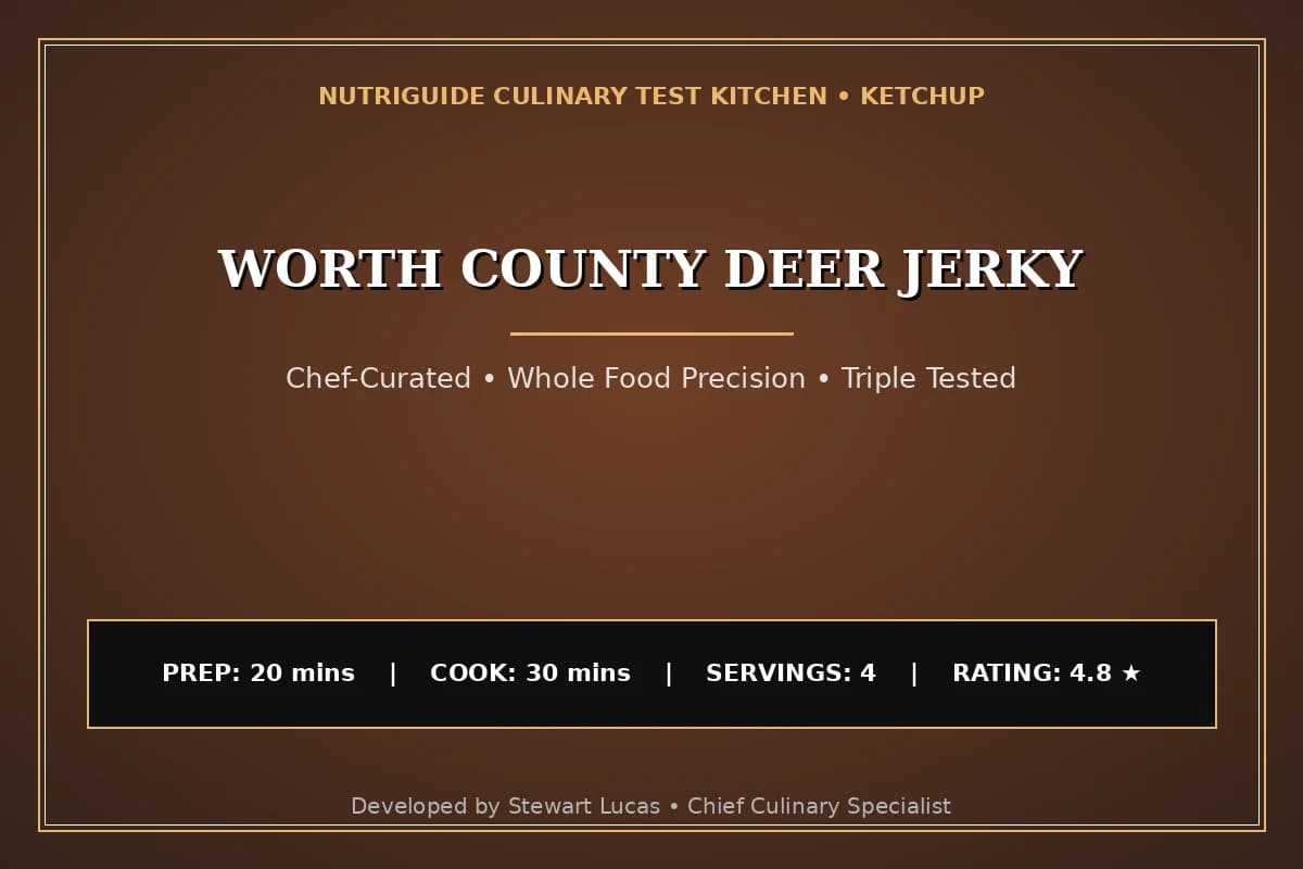 Worth County Deer Jerky