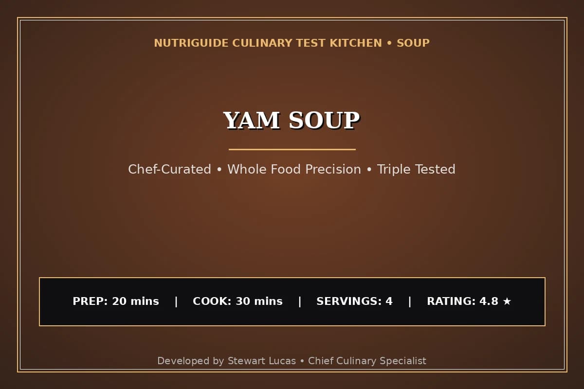 Yam Soup
