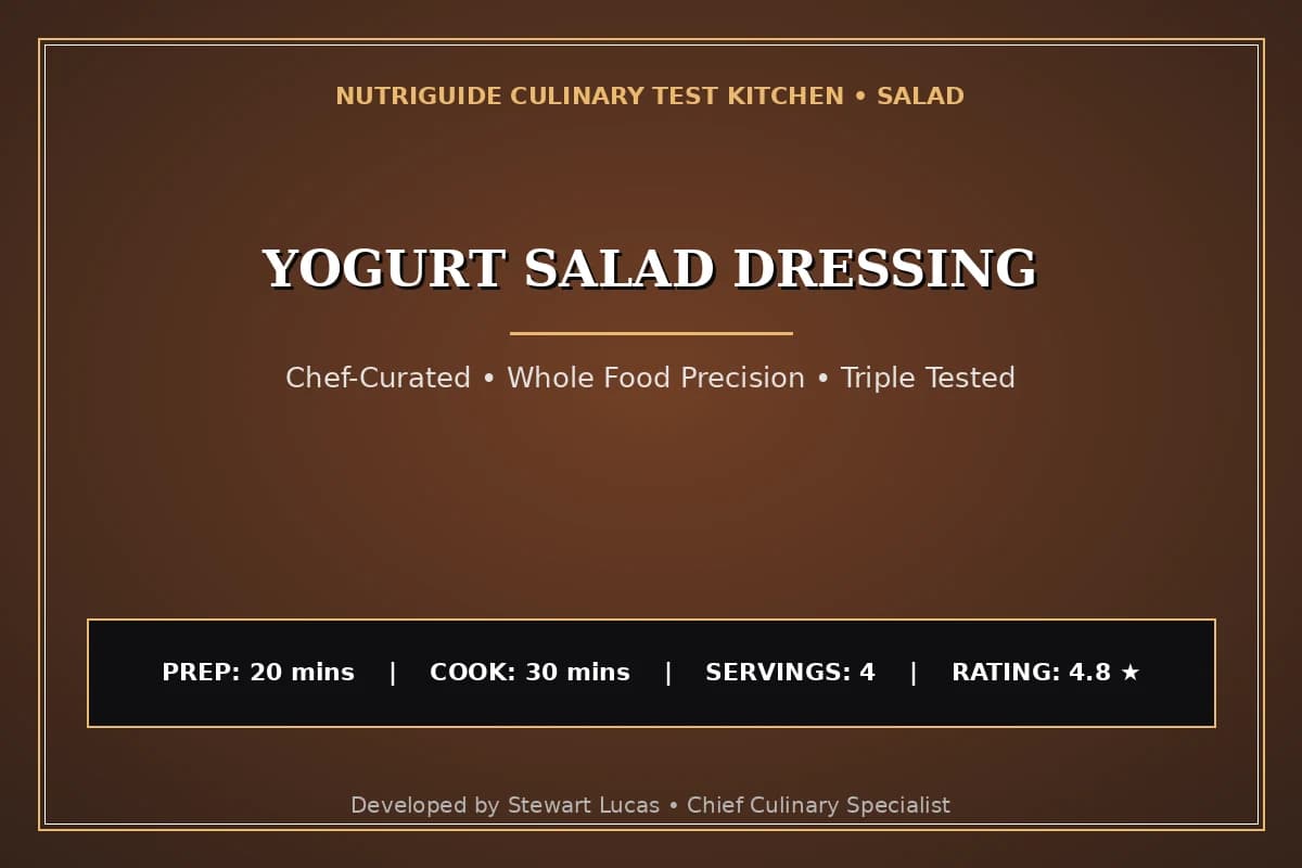 Yogurt Salad Dressing