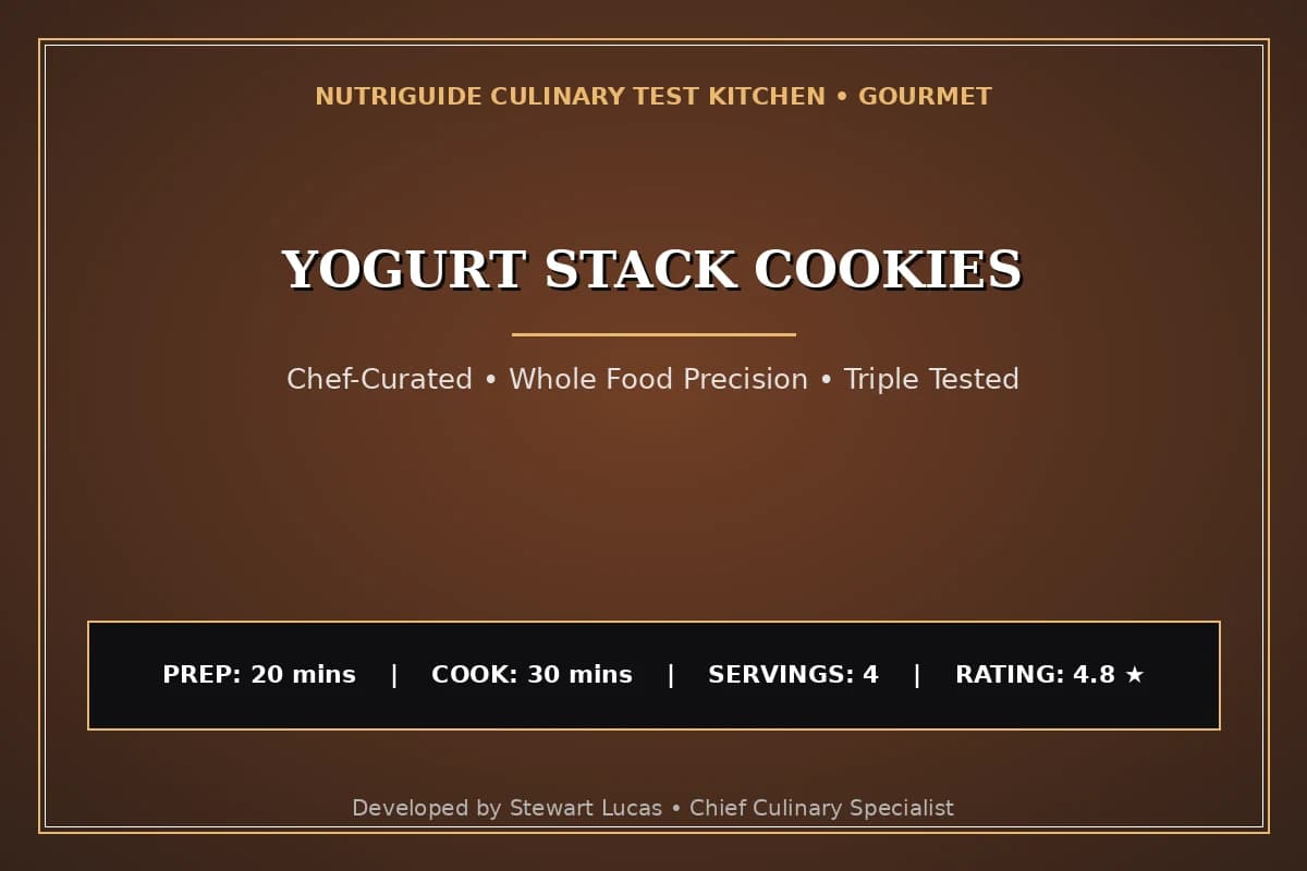 Yogurt Stack Cookies