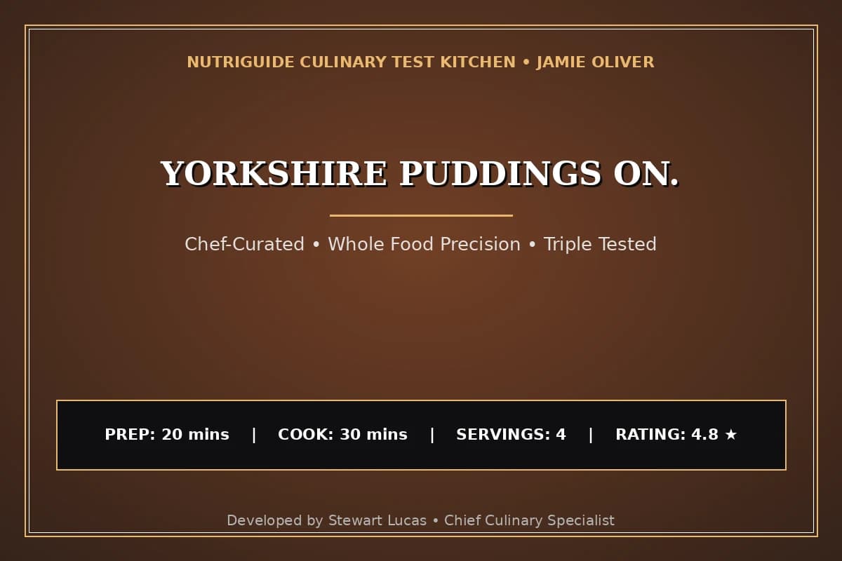 Yorkshire Puddings On.