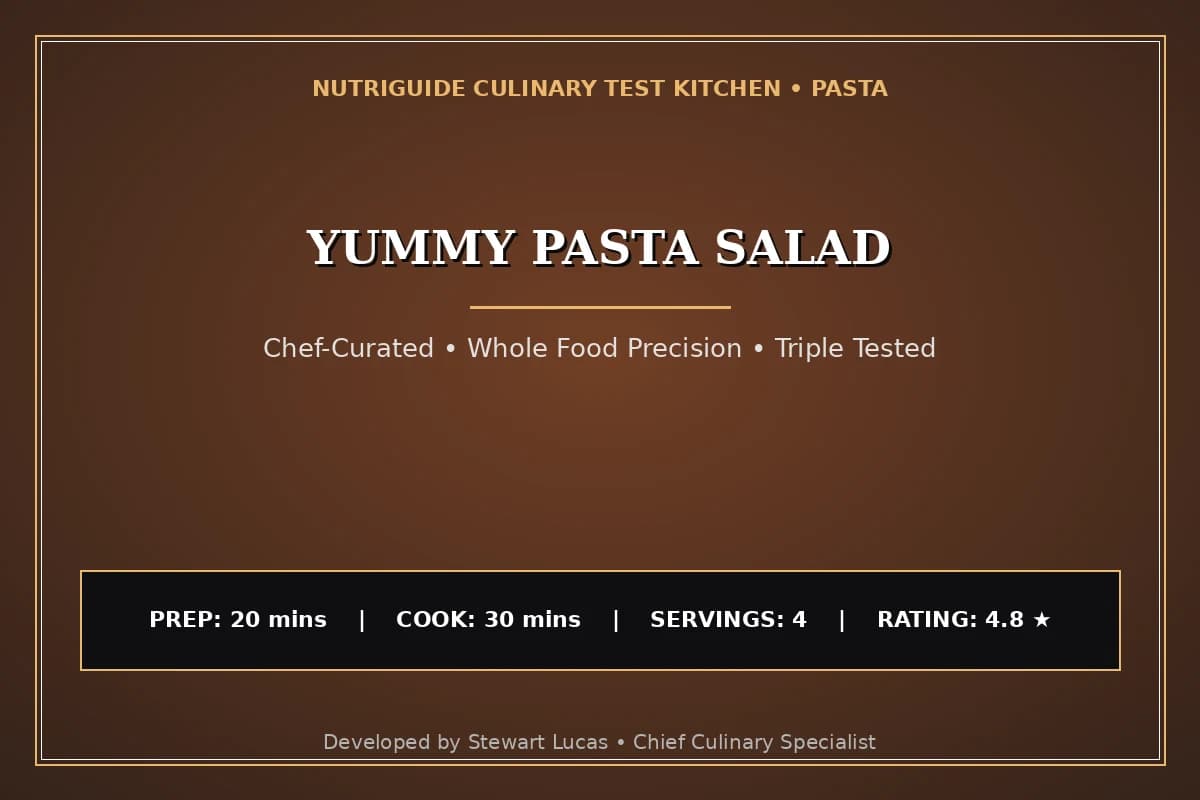 Yummy Pasta Salad