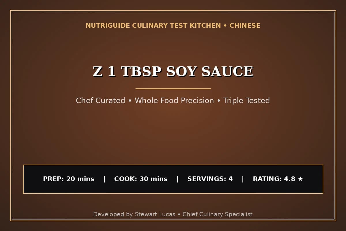 Z 1 Tbsp Soy Sauce