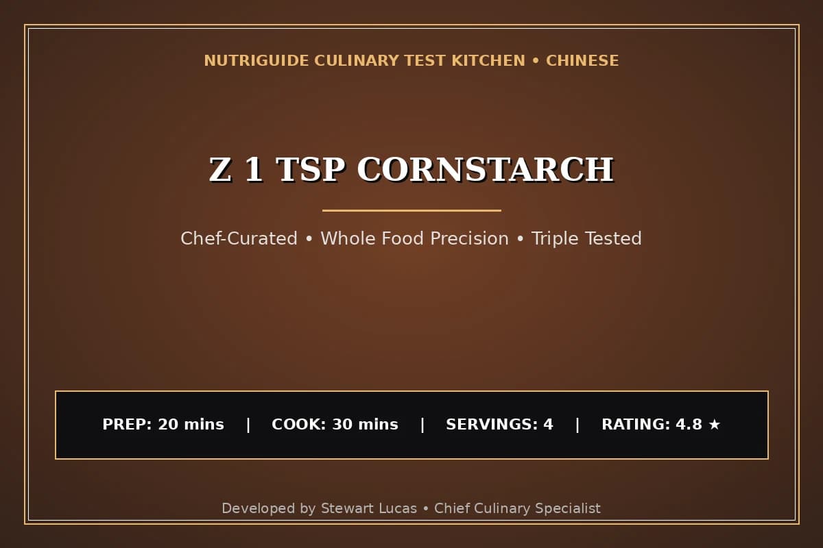 Z 1 Tsp Cornstarch