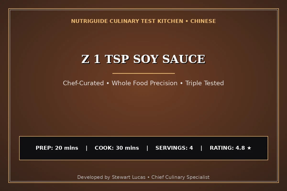 Z 1 Tsp Soy Sauce