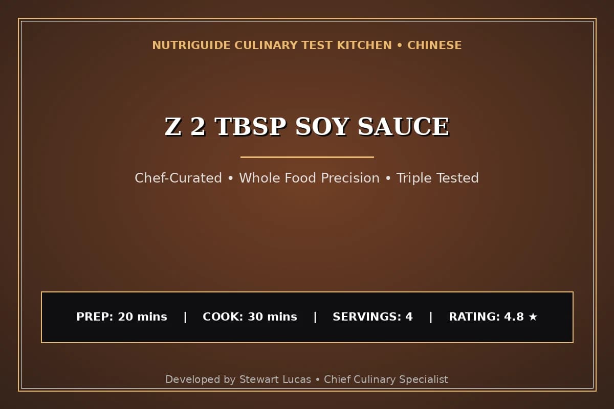 Z 2 Tbsp Soy Sauce