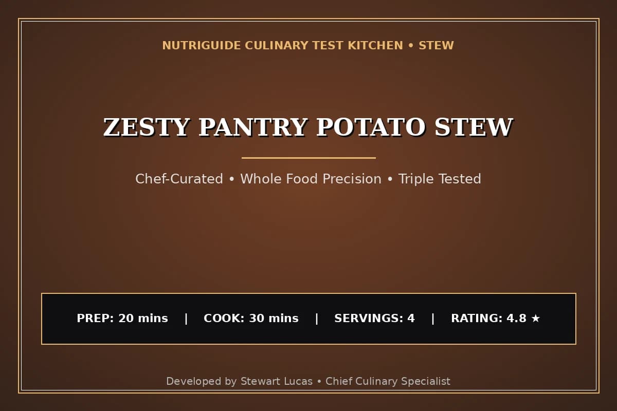 Zesty Pantry Potato Stew