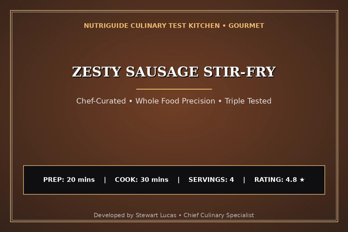 Zesty Sausage Stir-Fry