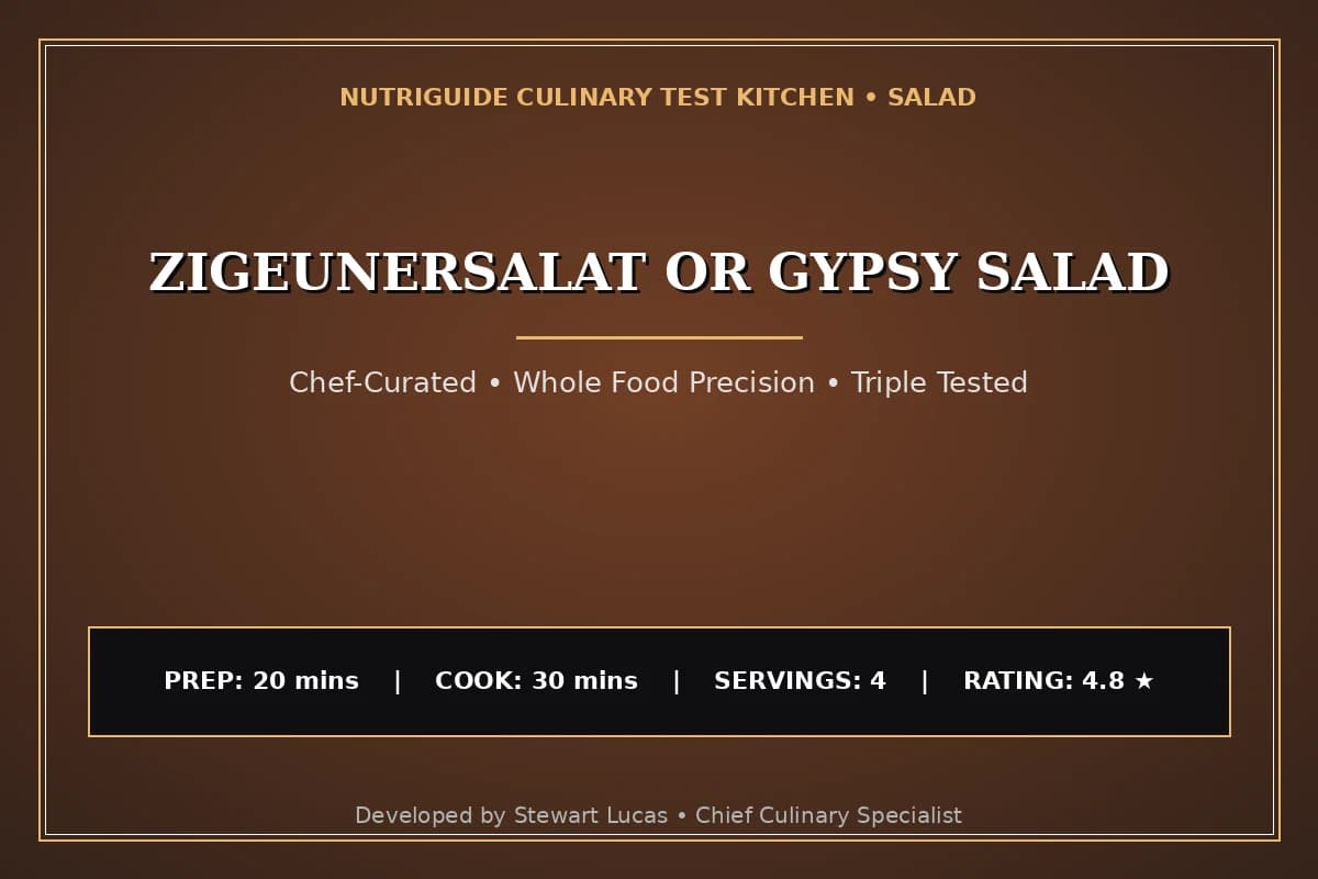 Zigeunersalat Or Gypsy Salad