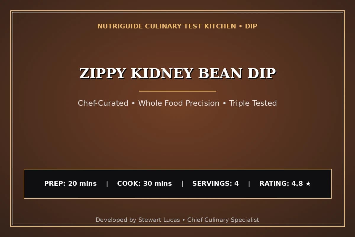 Zippy Kidney Bean Dip